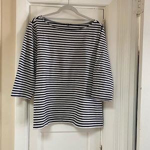 Navy Striped Shirt